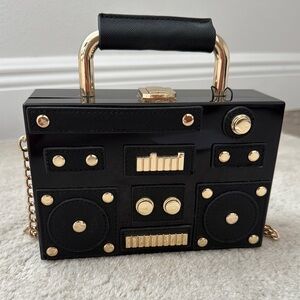 Zara Music Boombox Radio Purse
